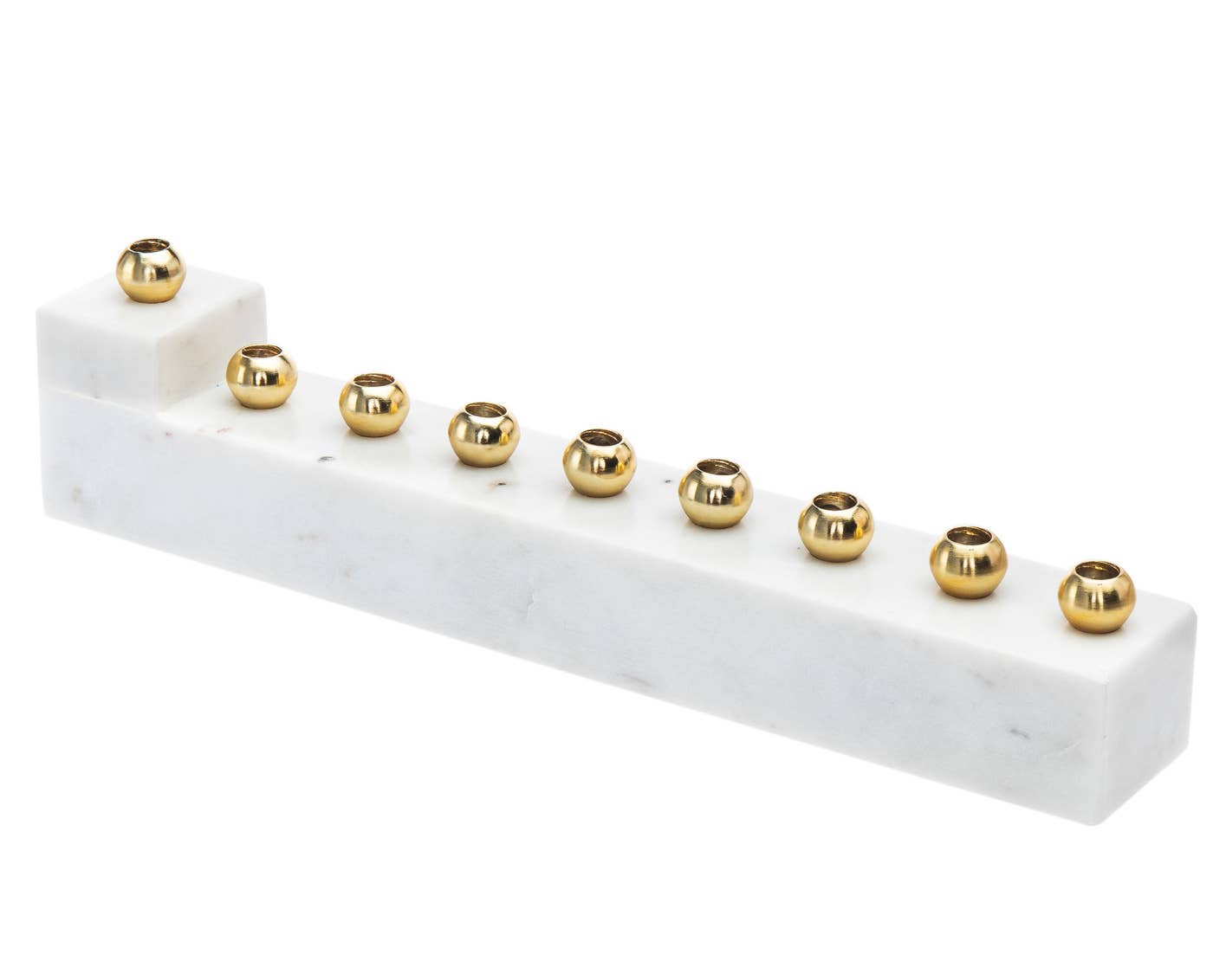 Godinger - Vente Menora - Marble Menorah Style 1 - Guide des cadeaux - Vacances2