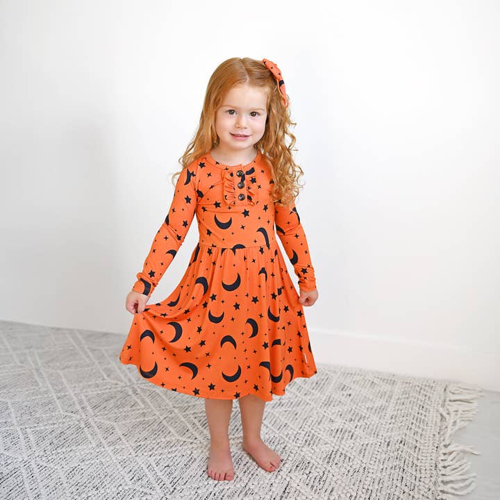 Gigi and Max - Wholesale Dress – Kids - Blaise Orange Moon TUTU DRESS5
