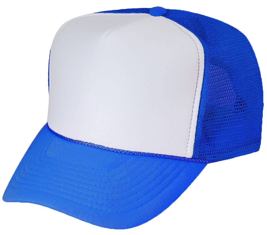 Stitch & Bill Hats - Vendita all'ingrosso Cappellino da camionista - Uomo - Classico Cappellino Trucker in Rete con Corda Venduto Così Com'è o Personalizzato24