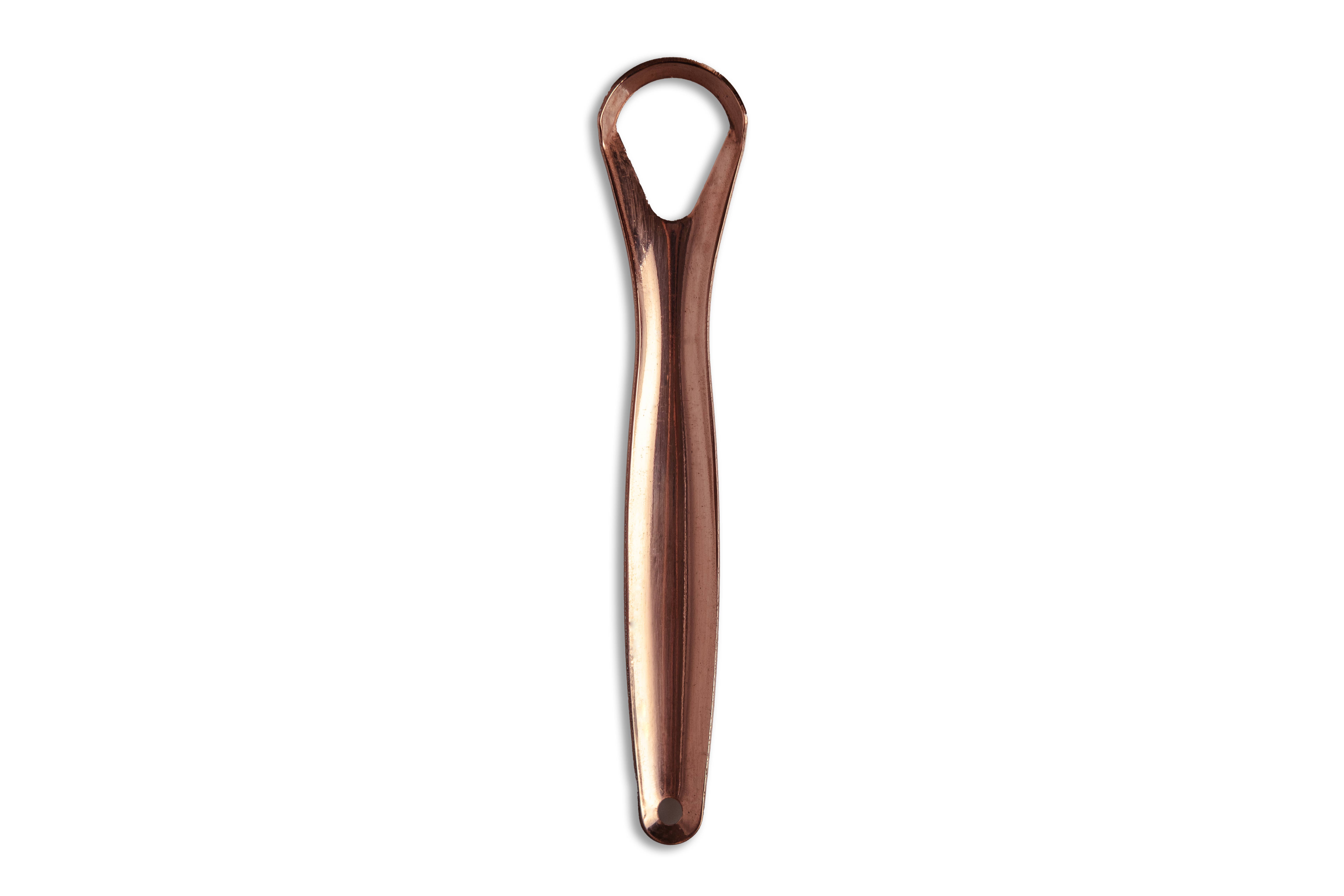 Goodly Gosh - Wholesale Tongue scraper - Minimalist Copper Tongue Cleaner | Oral Care Tool1