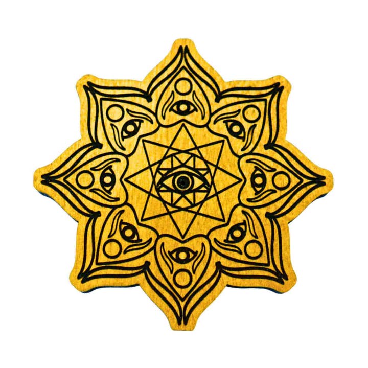 Onda ögat upprätt rökelse innehavaren. för wholesale av Down To Earth