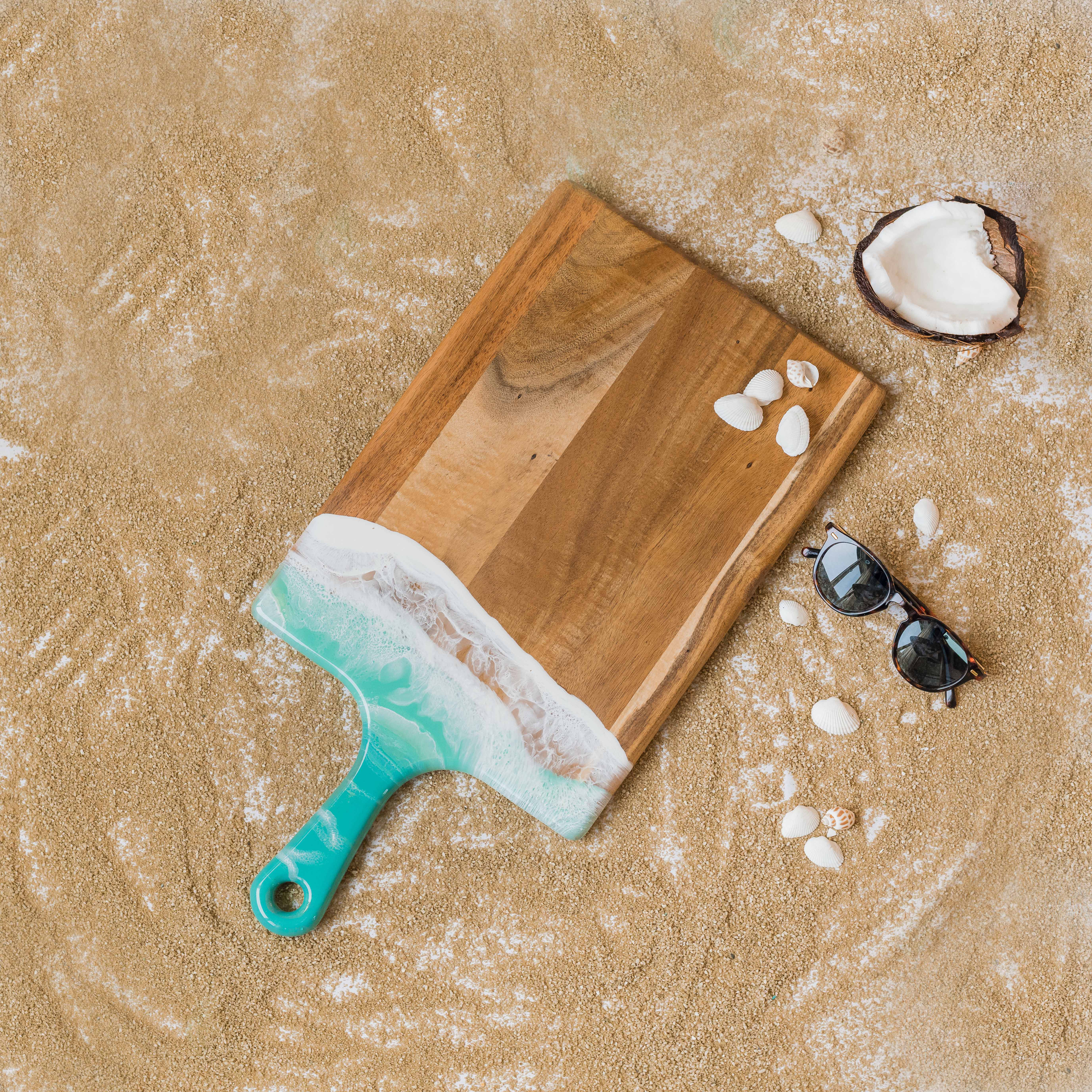 Lynn & Liana Designs - Wholesale Cheese Board - Resin Cheese / Charcuterie Board - Large 10"x20" NO TARIFFS!