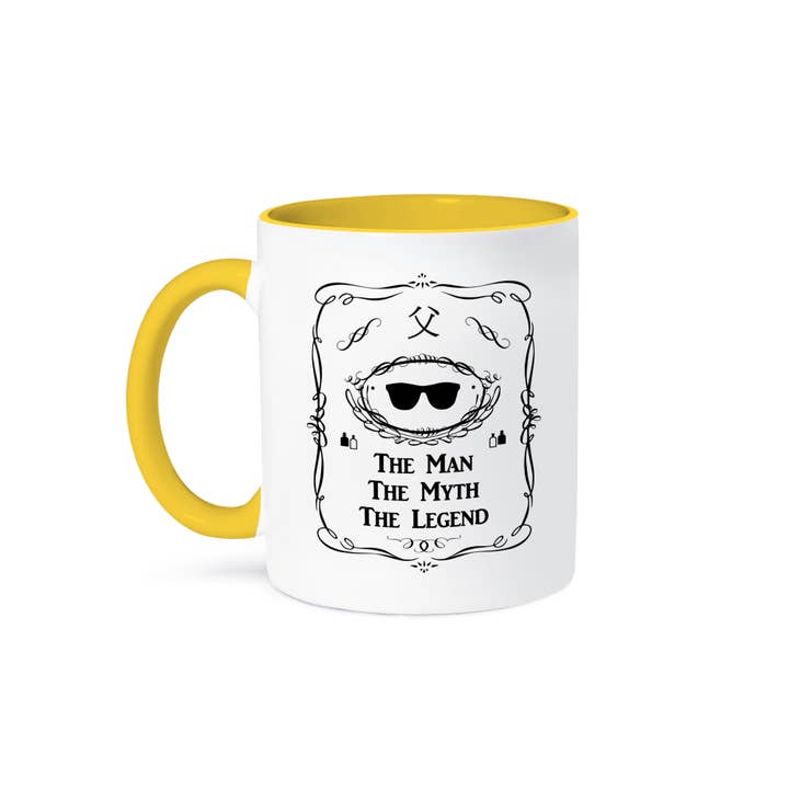 3dRose - Wholesale Coffee Mug - 3dRose, ChiChi The Man The Myth The Legend - Dad in Japanese letters chi chi, Mug