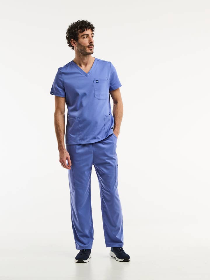 LUCA - Tenue médicale - Homme - Bleu for wholesale by AELIN