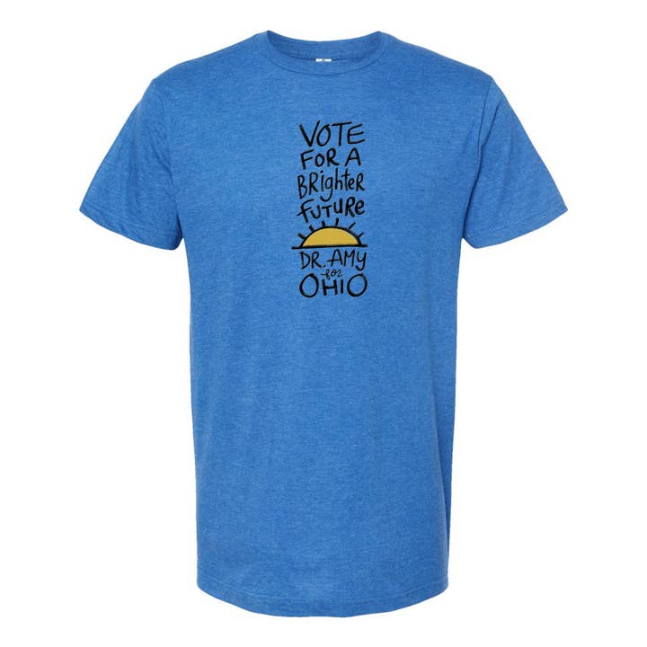 Dr. Amy Acton Ohio Guvernør Lysere Fremtid T-Shirt for engroshandel hos Megan Lee Designs