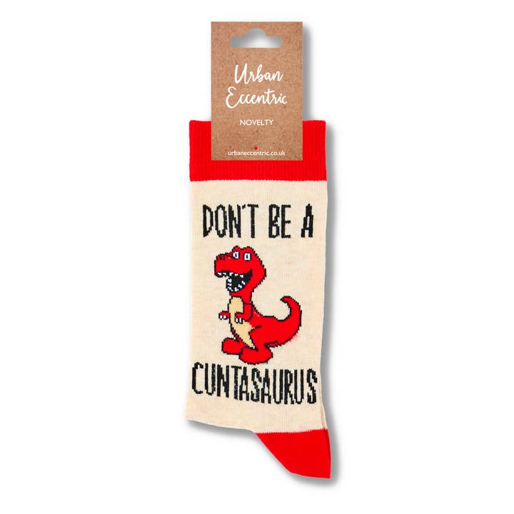 Urban Eccentric – wholesale Socks – Unisex – Unisex Don't Be A Cuntasaurus Socks1