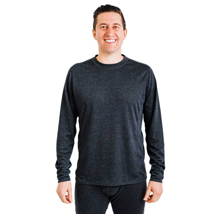 Men's Double Layer Crewneck for wholesale by Polarmax