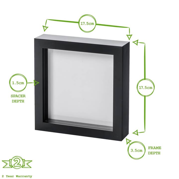 Rinkit Pty Ltd - Wholesale Picture frame - Shadow Box Frame - 6 x 6" - White6