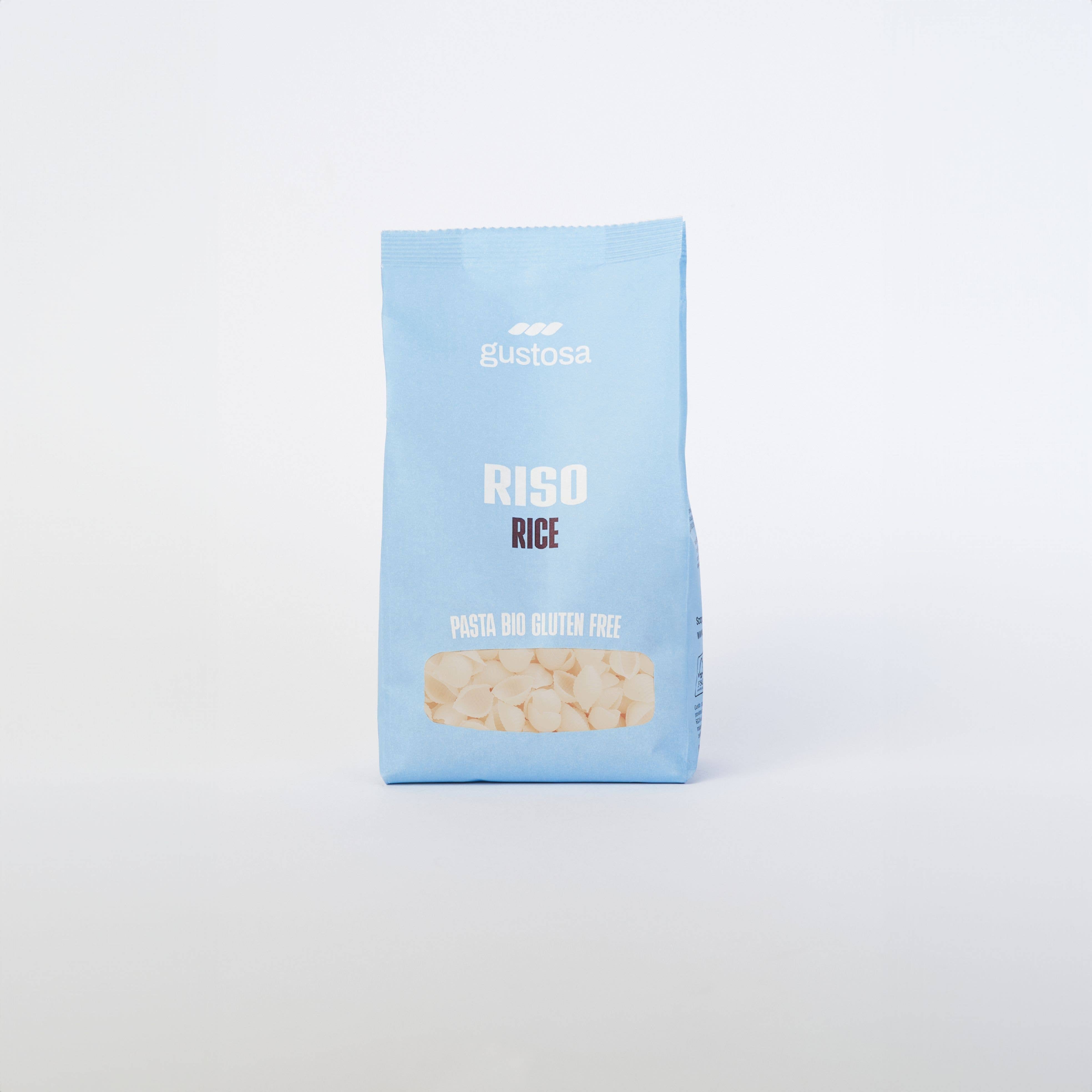 Pasta Gustosa Bio Gluten Free - Wholesale Pasta - CONCHIGLIE 100% Organic Rice 340g