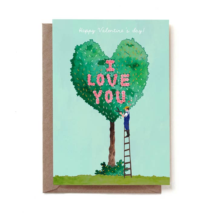 Reddish Design - Wholesale Valentine's Day Card - Valentine's Day gardener