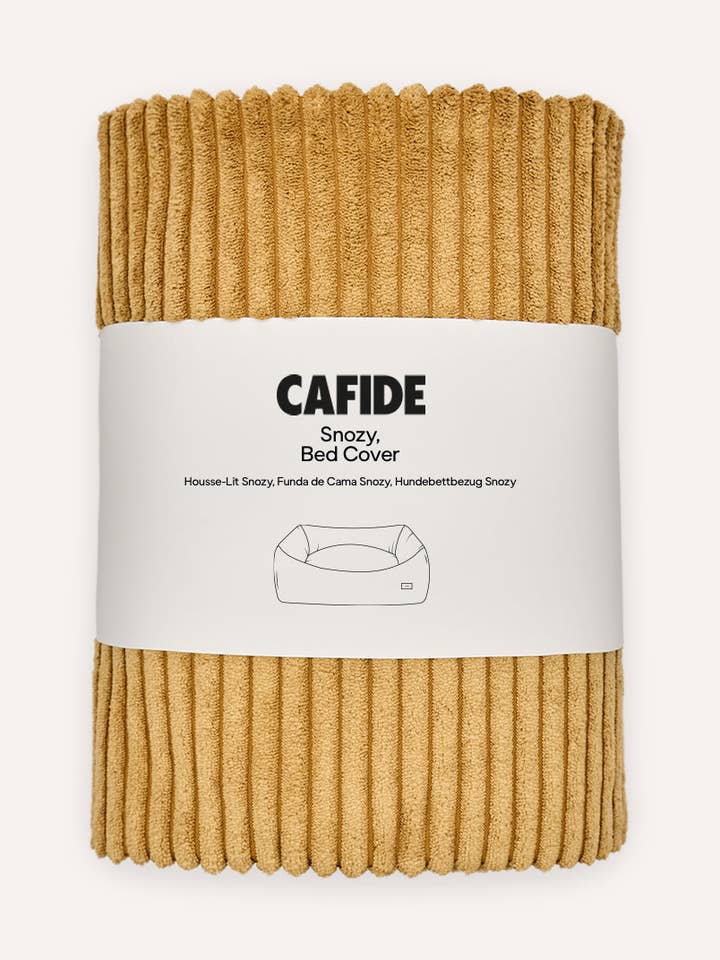 CAFIDE - Wholesale Bedding Blanket - Kids & Baby - Mustard Corduroy Bed Cover, Snozy0