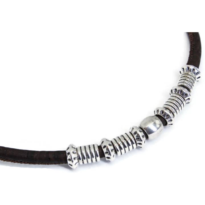 Colar de cortiça com miçangas grossas 15DN por atacado de Sea Ranch Jewelry