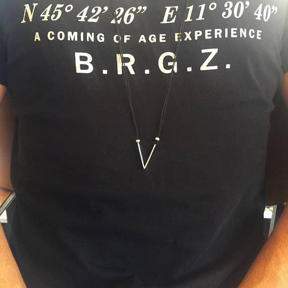 Christina Christi - Wholesale Pendant/Charm Necklace - V Men's Necklace,3