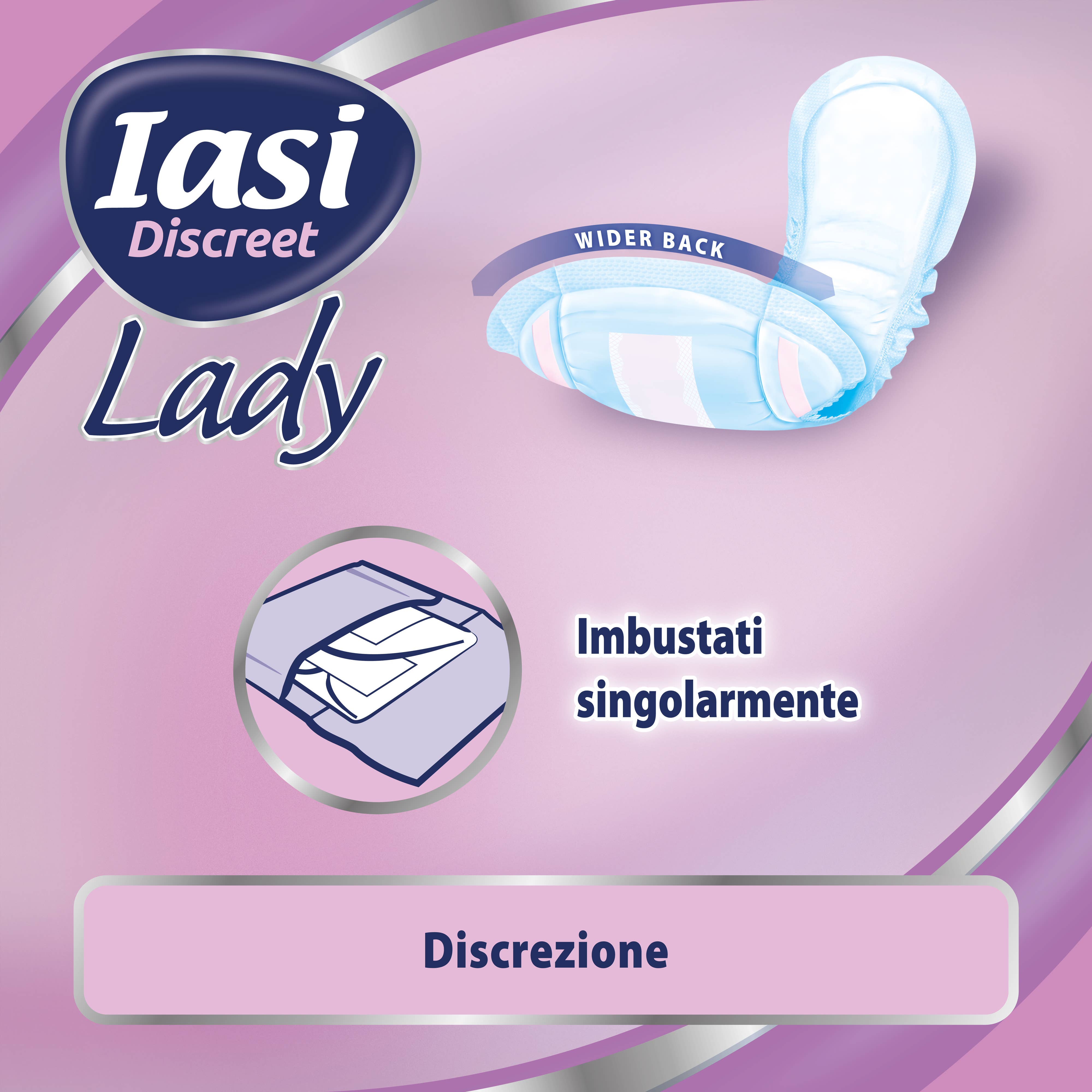 Babylino - Wholesale Incontinence Aid - IASI Discreet Lady Super Absorbent for Urinary Leaks, 10 Units7