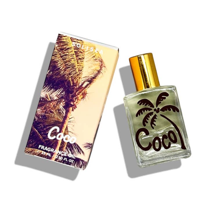 Parfum à l'huile COCO Roller • Noix de coco & Vanille pour la vente par Solisea