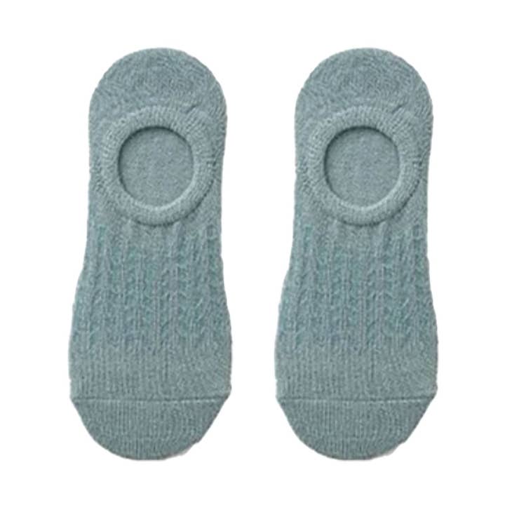 FLOOF No Show strømpe til kvinder i blå for engroshandel hos FloofSlippers