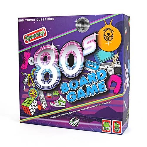 Gift Republic - Wholesale Board Game - Awesome 80s Board Game0