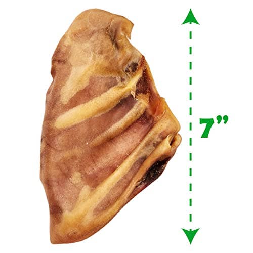 FETCHERONI - Wholesale Pet Treats - Dog - Pig Ears For Dogs, Whole Large2