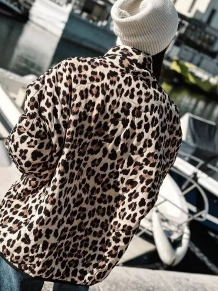 safistyle - Wholesale Jacket - Women's - Leopard Print Open Jacket7