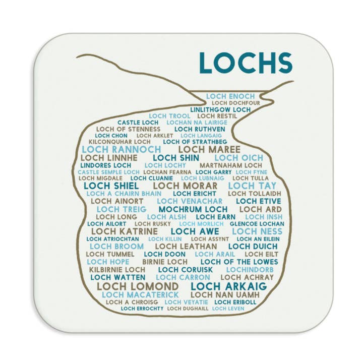 Lochs Coaster for wholesale by Ingletop