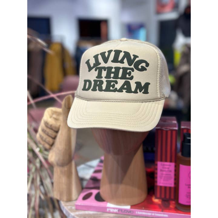 Ascot + Hart - Wholesale Trucker Hat - Unisex - Living The Dream Trucker