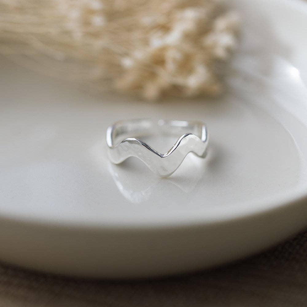Wild Abandon Jewelry - Wholesale Band/Stacked Ring - mellow wave ring1