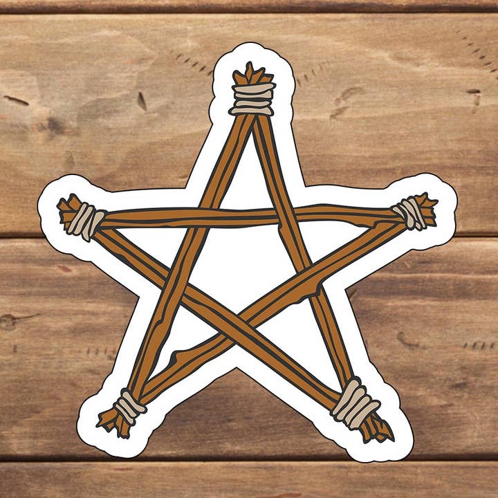 Pegatina Pentacle para venta al por mayor de C3DAR Design