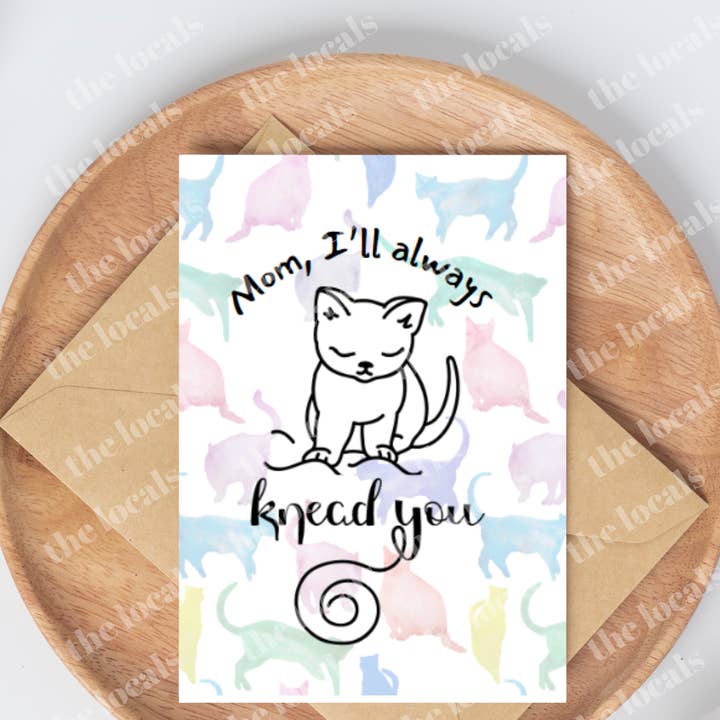 Mãe, vou sempre amassar o seu cartão de saudação por atacado de The Locals