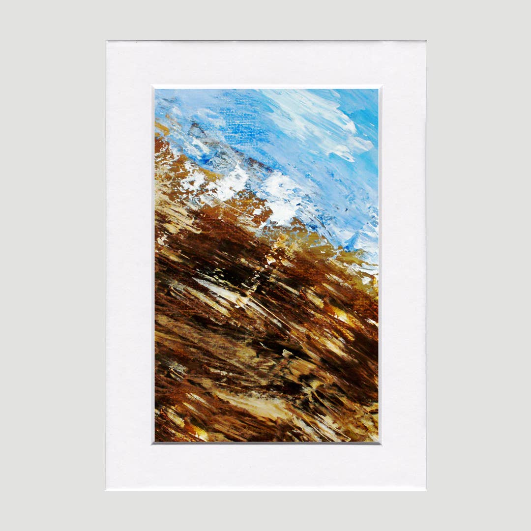 Fine Art For Small Spaces - Wholesale Art Print - Lakeshore 5 Waterscape Landscape Nature Art Mini Print2