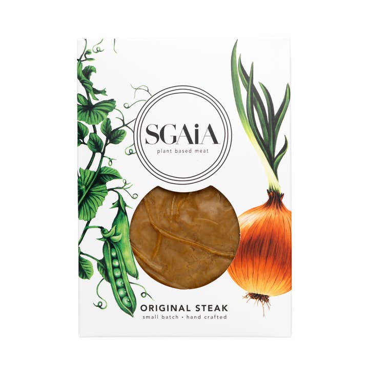 Original Flavour Vegan Steak (2x100g) for wholesale by Sgaia Foods