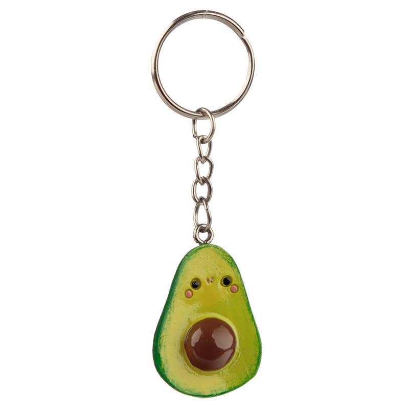 Puckator Ltd - Wholesale Keychain - Unisex - Kawaii Avocado Set of 2 Keyrings4