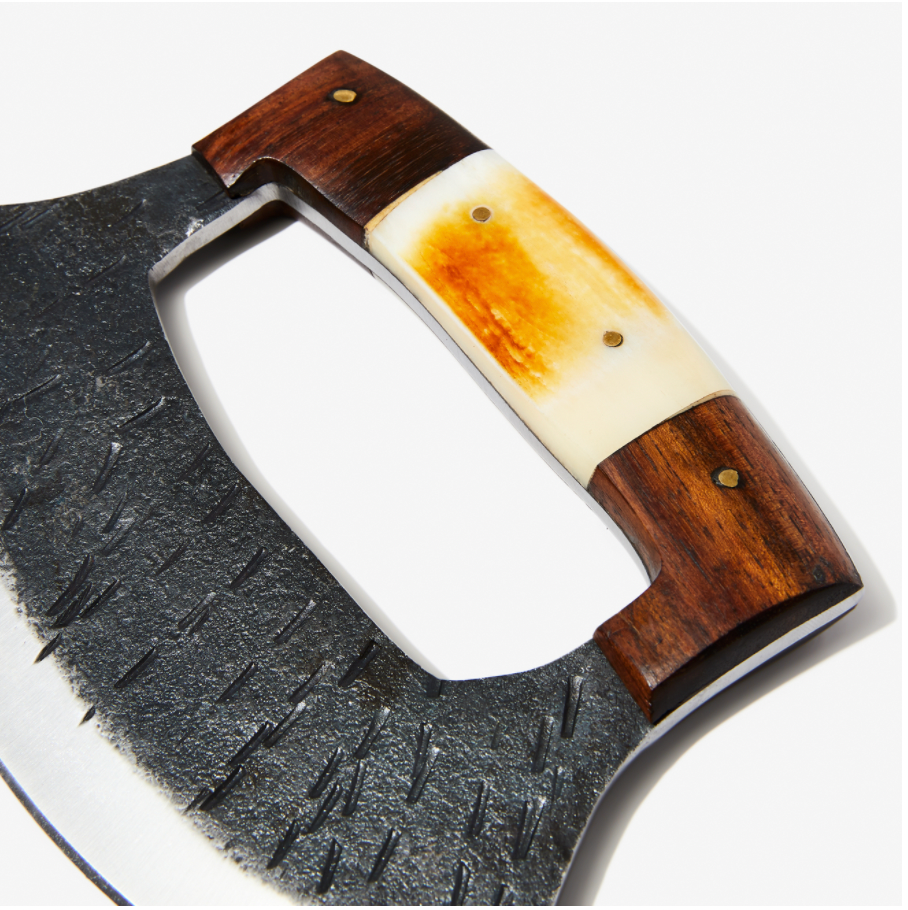 Titan International - Wholesale Kitchen/Utility Knife - Custom Hand Forged Alaskan ULU Knife TC-374