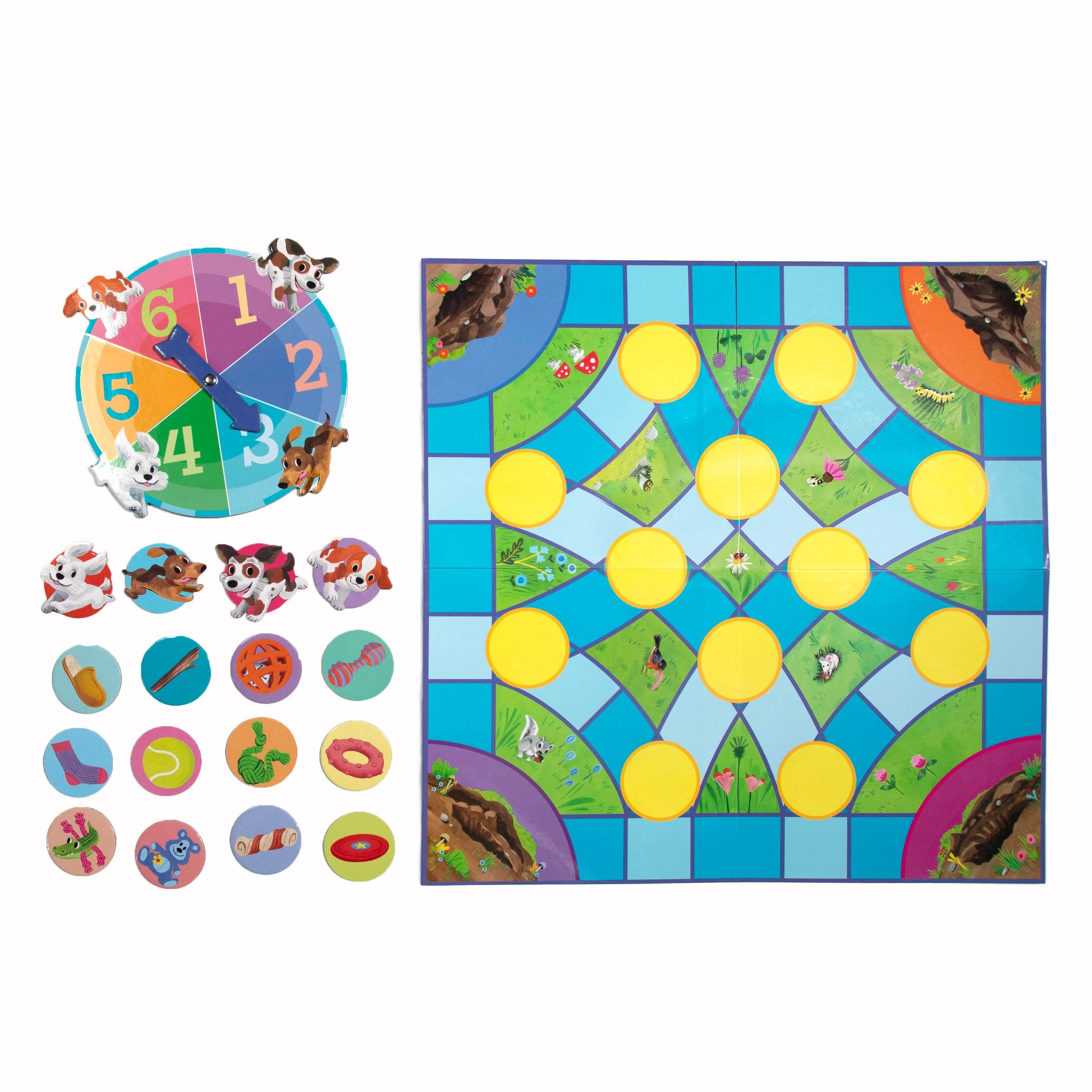 eeBoo - Wholesale Board Game - Puppy Fuffle Shaped Board Game2