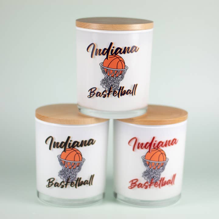 Indiana Basketball Soy Stearinlys for engroshandel hos Unplug Soy Candles