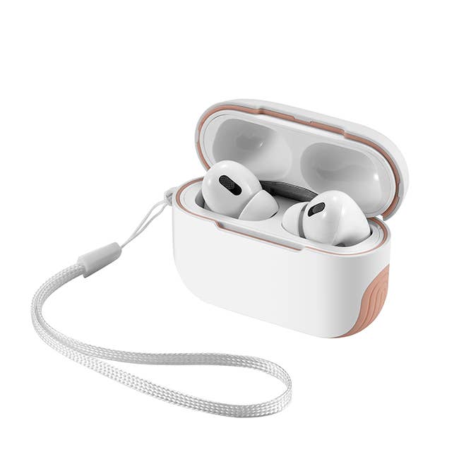 WITHit - Wholesale Earphone/Headphone Case - Unisex - Airpod Pro Sport White/pink
