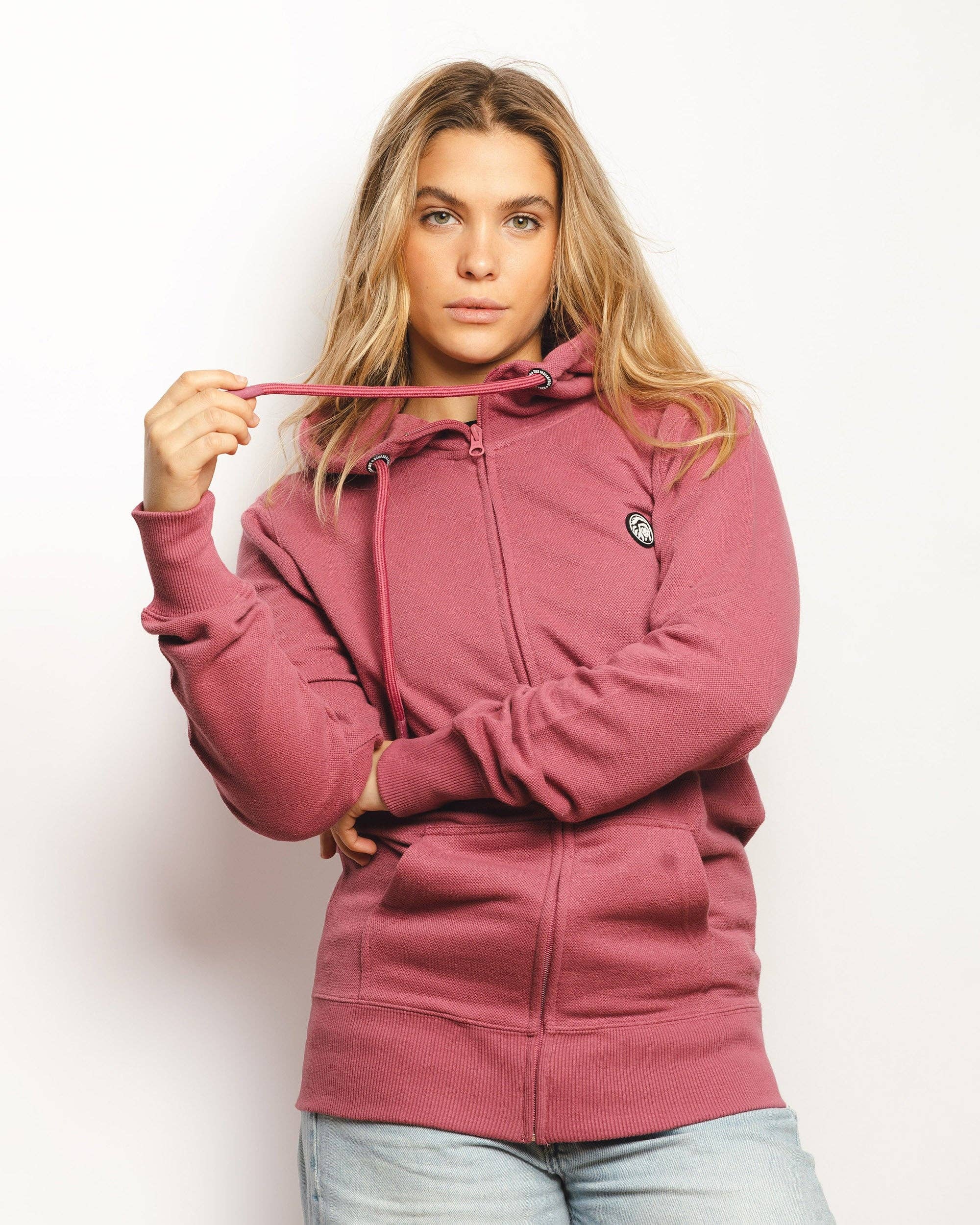 Indicom Brands - Vente Sweat à capuche – unisexe - Trek Terra Red - Sweat à capuche zippé11