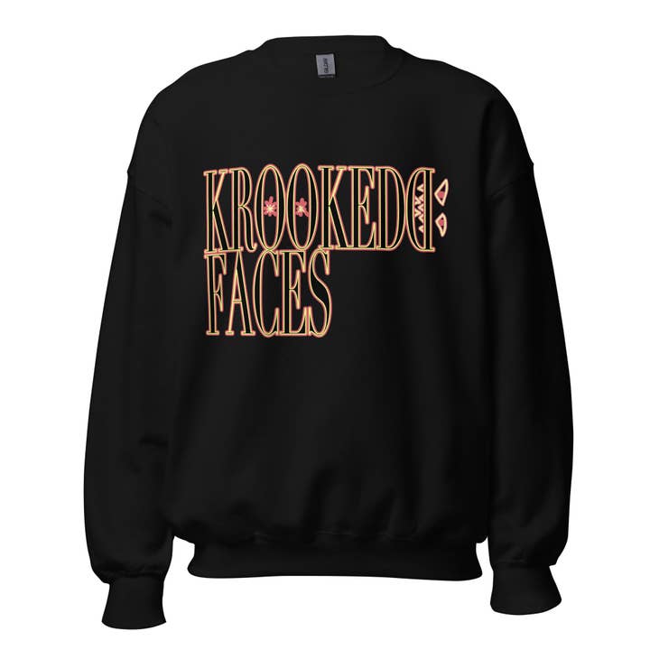 Sweat-shirt Krooked Faces pour la vente par Krooked Faces