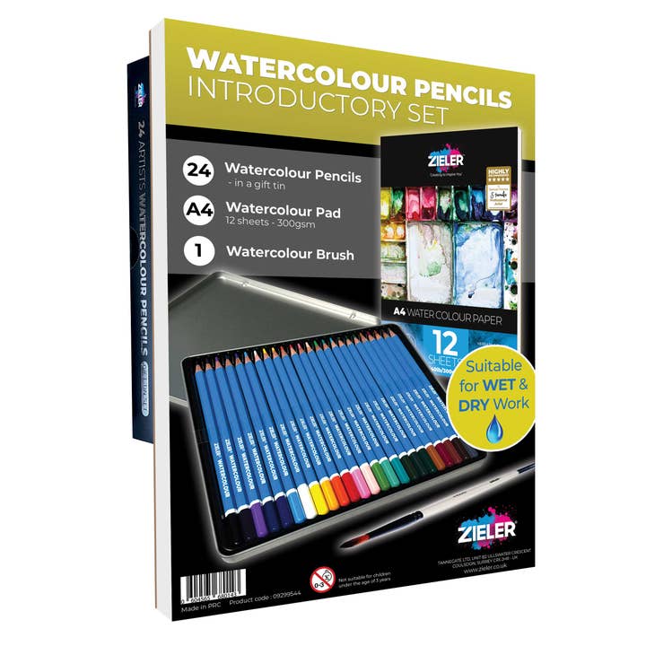 Watercolour Pencils Introductory Set for wholesale by Zieler