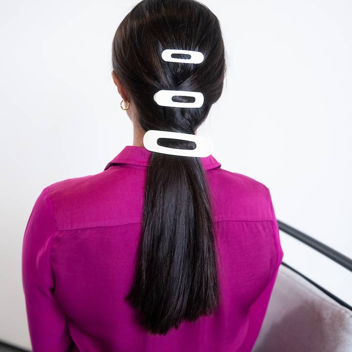 Hair Clip Set – Cream for wholesale by Headbands of Hope | One Purchased One Donated