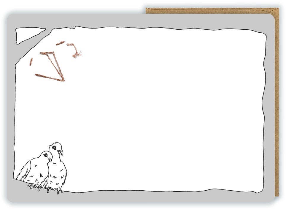 REMOVED BRAND - Wholesale Wedding Card - Trouw | Greeting Card 'Lovebirds'1