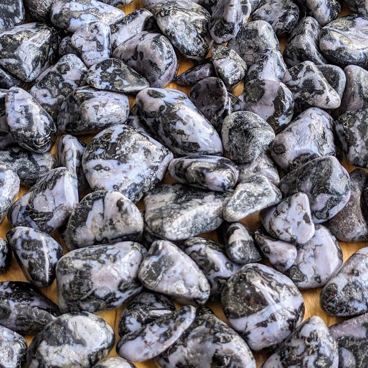 Jensen Rocks - Wholesale Spiritual Stone/Crystal - Indigo Gabbro Tumbled Stones - 1-6 LB Lots2