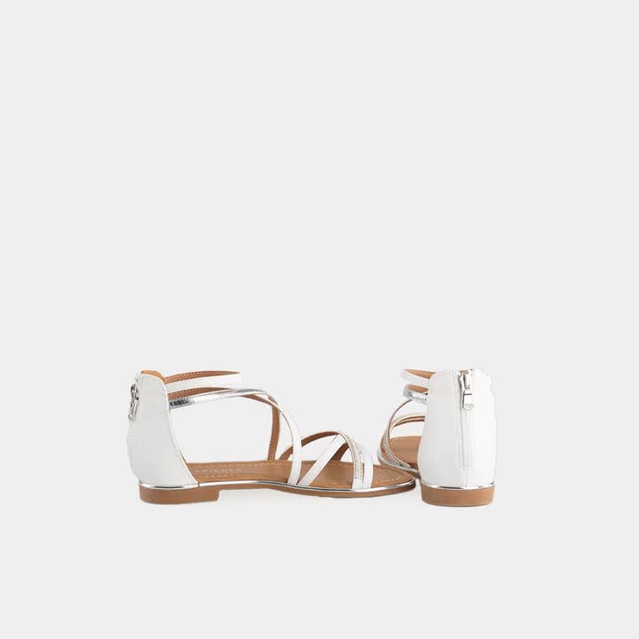 What a Shoes - Wholesale Sandals - Women's - Sandal Fit White1