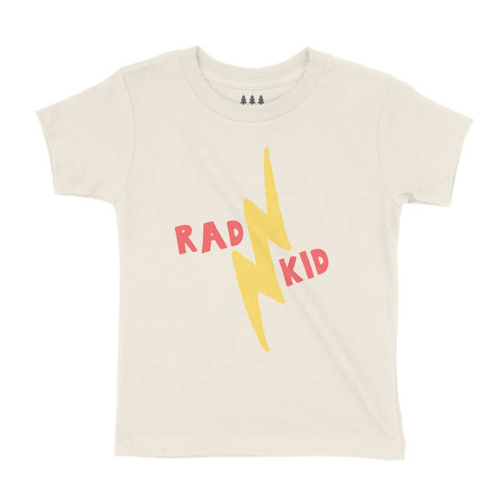Camiseta Infantil Relámpago Niño Genial para venta al por mayor de White River Apparel Company