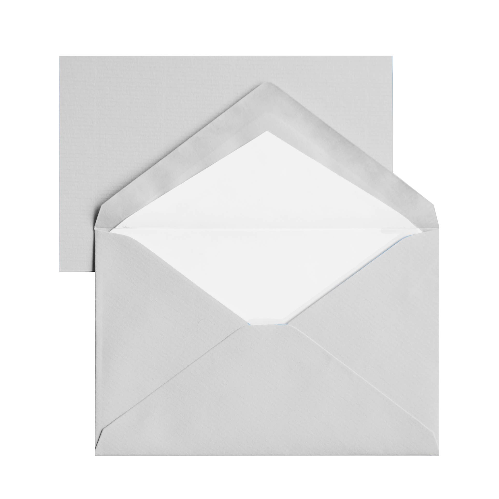 Royal Posthumus - Wholesale Stationery/Notecard Set - Crown Mill | Silver Line | Verged | 10,5x15,5cm | 5 colors3