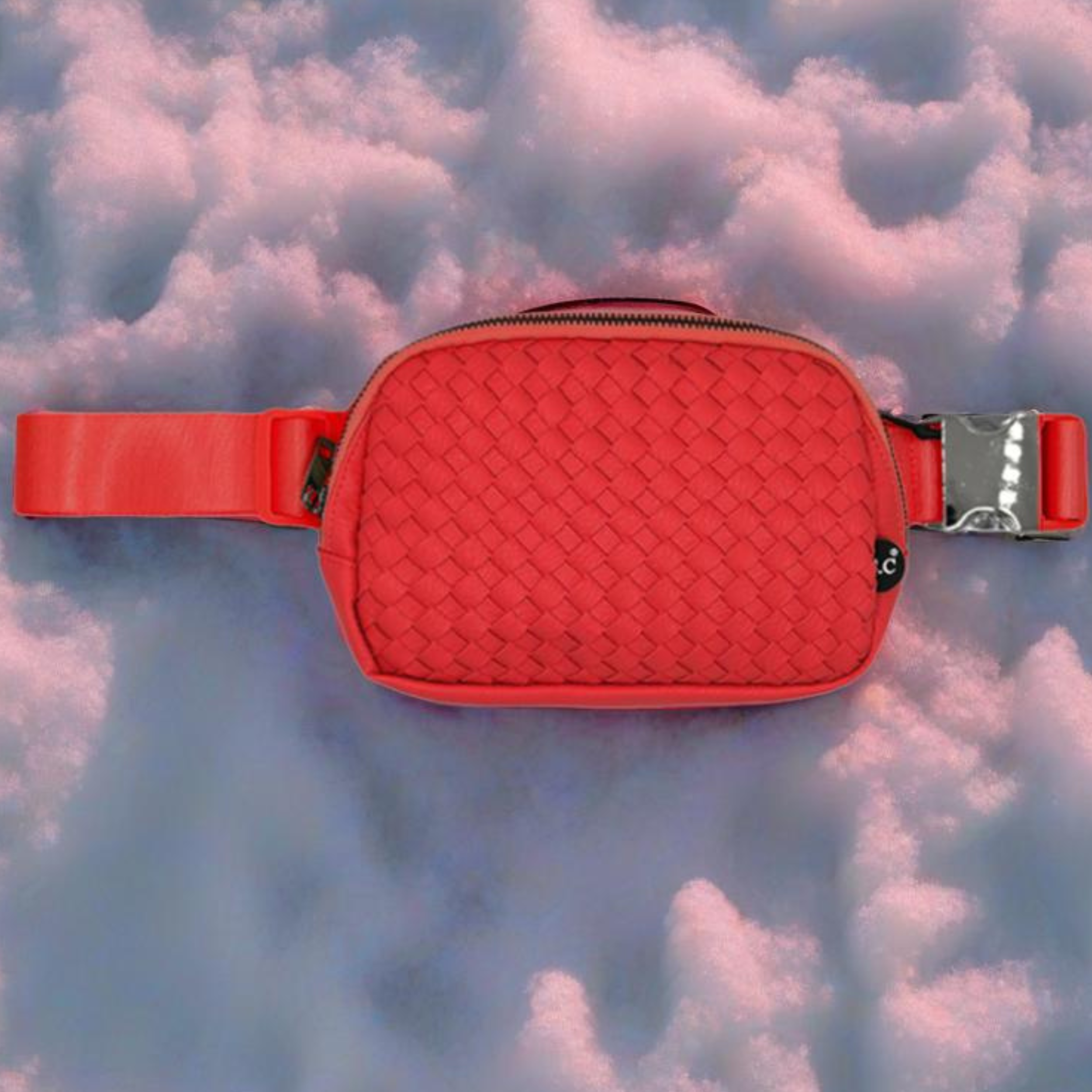 Truly Contagious – wholesale Midjeväska - Dam – CC Vegan Lädervävd Fanny Pack från Contagous4