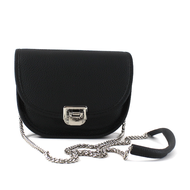 Pretty Persuasions - Vente Sac à bandoulière – femme - Sac à bandoulière en cuir PL22032 avec chaîne décorative12