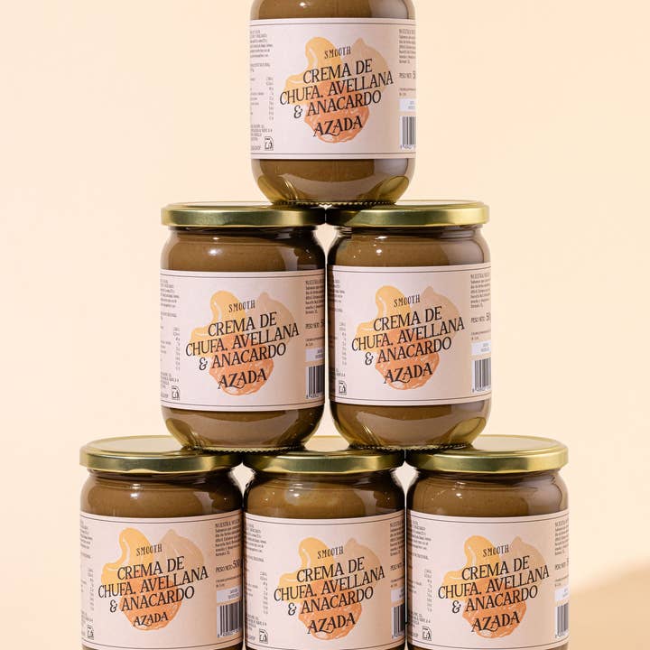 AZADA - Wholesale Nut Butter - Crema de chufa, anacardo y avellana4