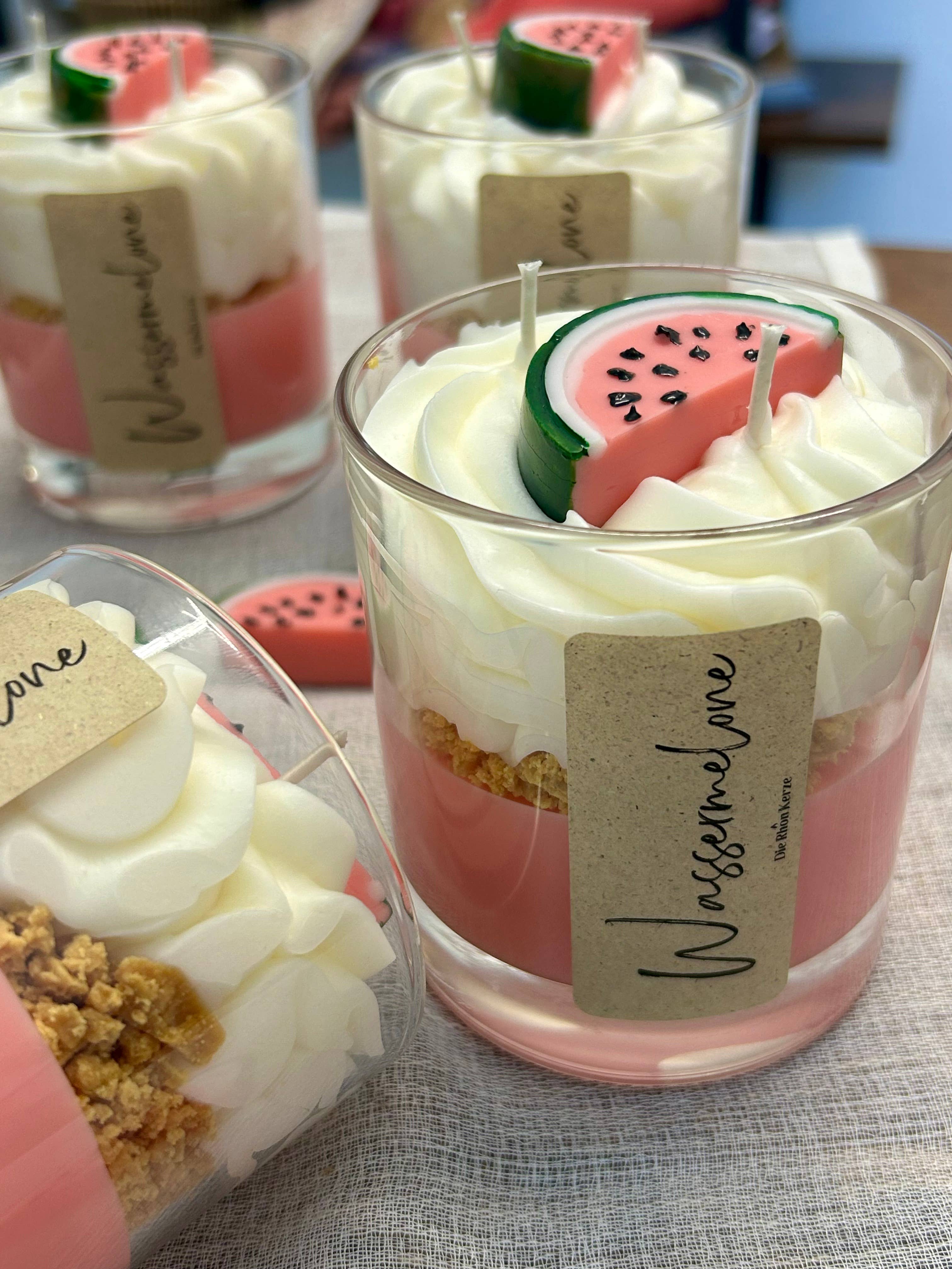 Die Rhoen Kerze - Wholesale Novelty Candle - Watermelon Food Candle1