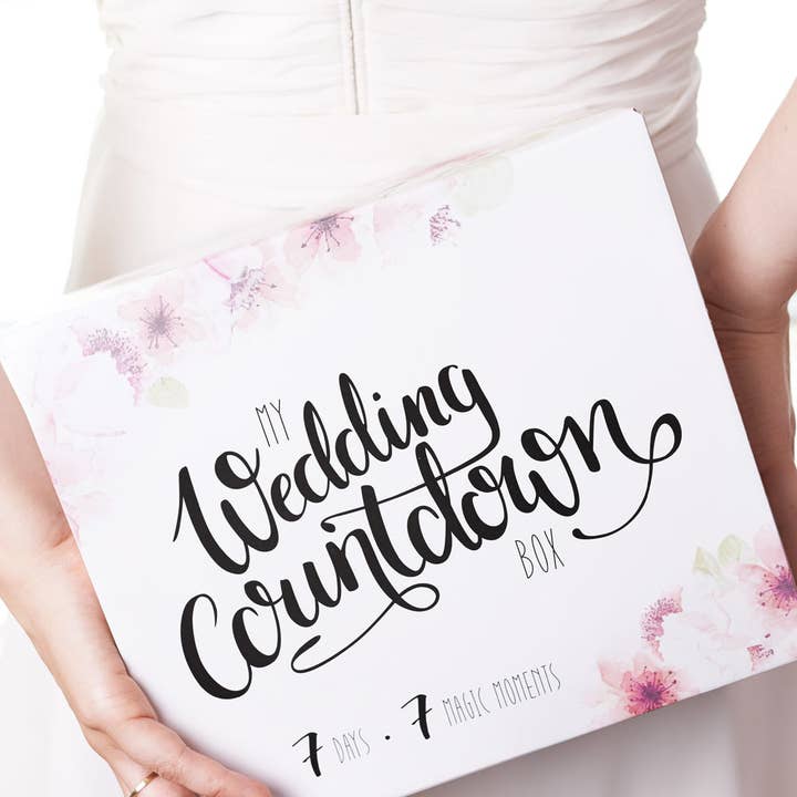 wedding countdown box for wholesale by Countdown-Kalender - We celebrate emotions