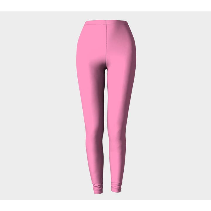 Solid Adult Leggings - Light Pink for wholesale by SummerTies